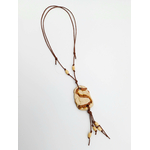 collier pendentif terre ethnique COL21