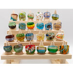 24 Bagues verre lampwork lot 13 p5