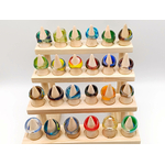 24 Bagues verre lampwork lot 15 p6