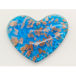 pendentif bleu verre Pend-106-bleu