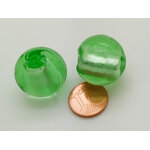PV-lot-21 perle vert verre