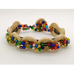 BRA11 bracelet tresse bouton