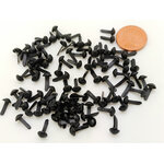 attaches parisiennes brads petites metal noires