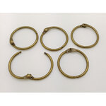 anneau reliure bronze 25mm