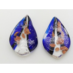 pendentif mini goutte marine dore Pend-457