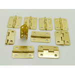 charniere 24x18mm doree mini