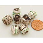 PV-lot-102 perles verre argente