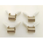 pince ressort acier tressage tissu