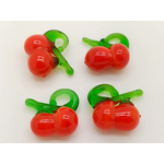 Pend-459 pendentif cerise rouge mini