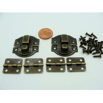 fermoir boite petit rabat vis carton-kit02-bronze