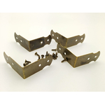 coin equerre boite bronze embellissement