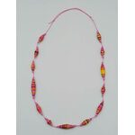 COL04 collier rose reglable