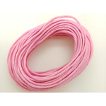 fil coton cire 15mm rose