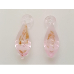 Pend-464-rose pendentif goutte mini rose