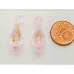 Pend-464-rose pendentif goutte mini rose dore
