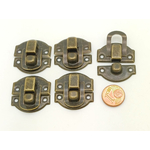 fermoir boite bronze petit rabat lot de 5
