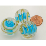 PV-lot-09 peles verre bleues rondes