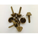 pied cone bronze 12mm rivet