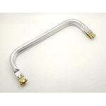 fermoir sac aluminium 28cm rectangle