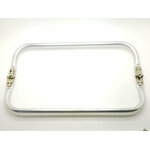 fermoir sac aluminium 30cm invisible
