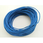 fil coton cire 07mm bleu fonce