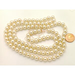 RES-07 perle ronde 7mm blanc casse