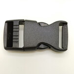 attache rapide 65x32mm noir fermoir