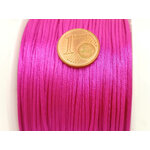 fil queue de souris 1mm rose violet cordon