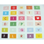 sticker alphabet 10f p1