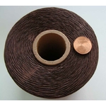 fil coton plat marron bobine p2