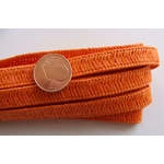 ruban papier tresse orange p2