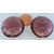 perle galet 25mm murano violet