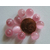 perle oeil de chat 8mm rose