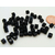 perle oeil de chat cube noir 4mm odC-C4-noir