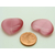 perle oeil de chat Coeur 25mm rose