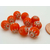 perle millefiori orange r8