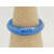 Bague verre simple bleu azur bijoux verre BAG01-04