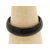 Bague verre simple noir BAG01-18