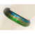 bracelet vert jaune bleu verre BRA15