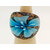 bague verre fleur bleue dore BAG02-bleu