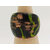 bague verre noir vert dore BAG04