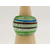 bague vert verre rayure multicolore bijoux BAG05