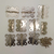 charniere argente 32x27mm lot de 10 avec vis
