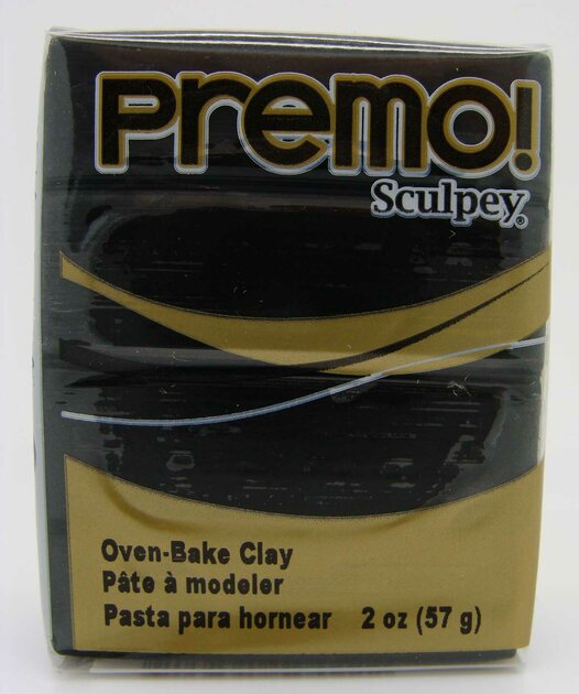 Pâte à Modeler Polymère Premo Sculpey - Bloc De 57 G, Couleur Jaune Cadmium - Durcit Au Four
