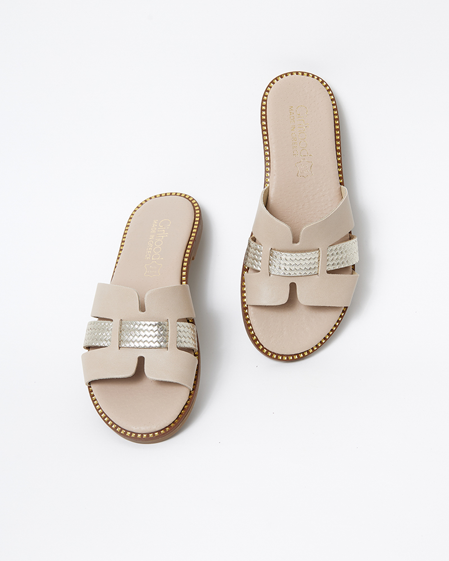 Mules ANDROS beige