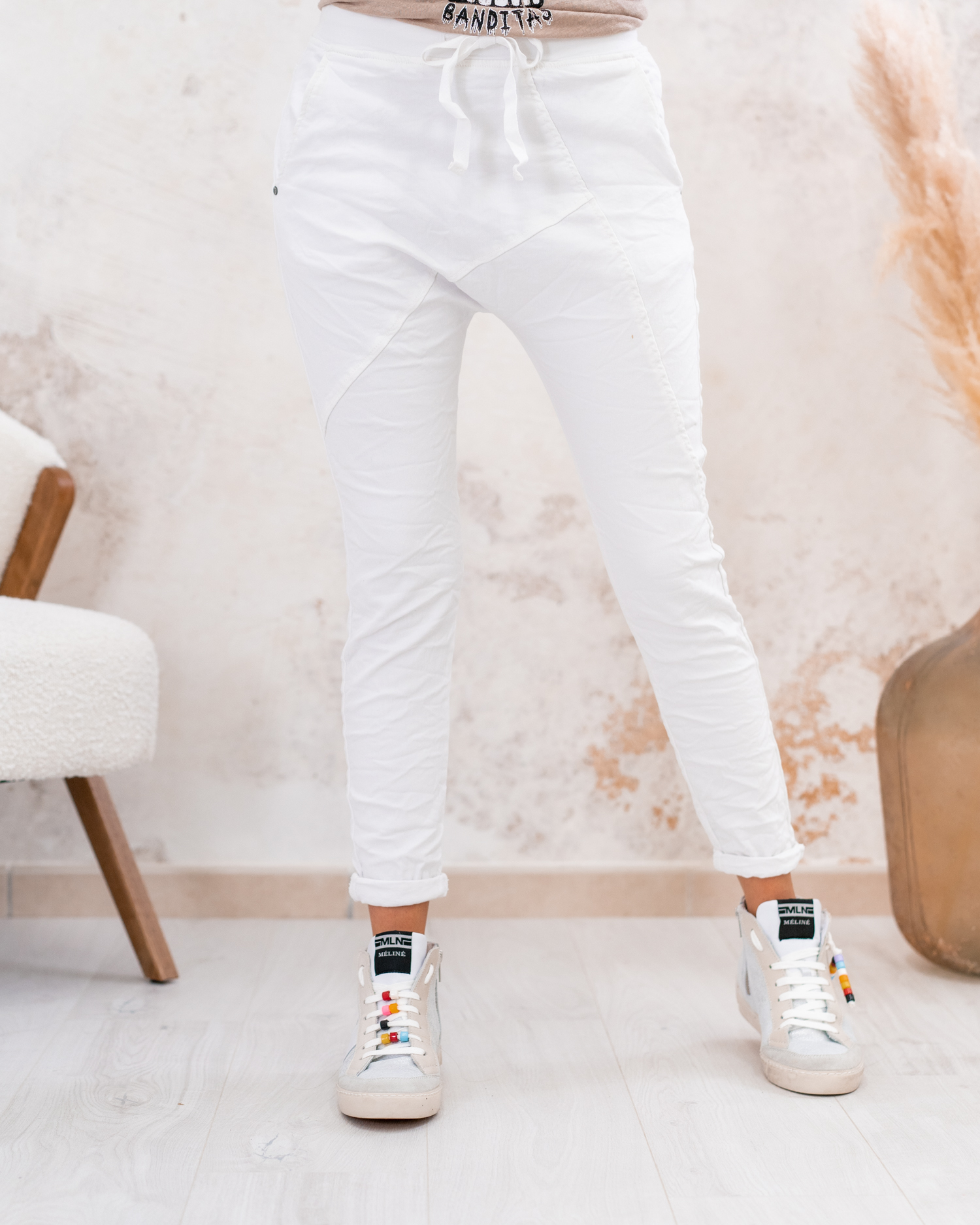 Pantalon CALVI blanc