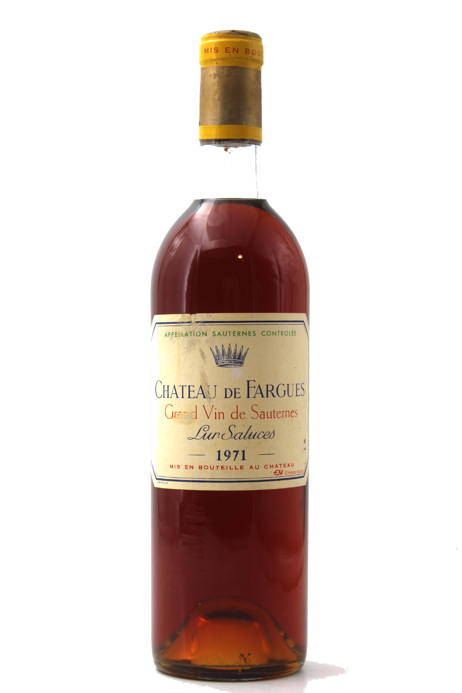 Chateau de Fargues 1971