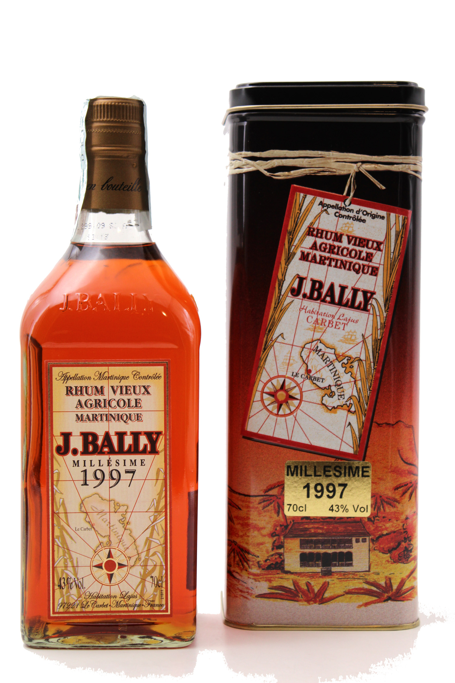 Rhum J. Bally Millésime 19897