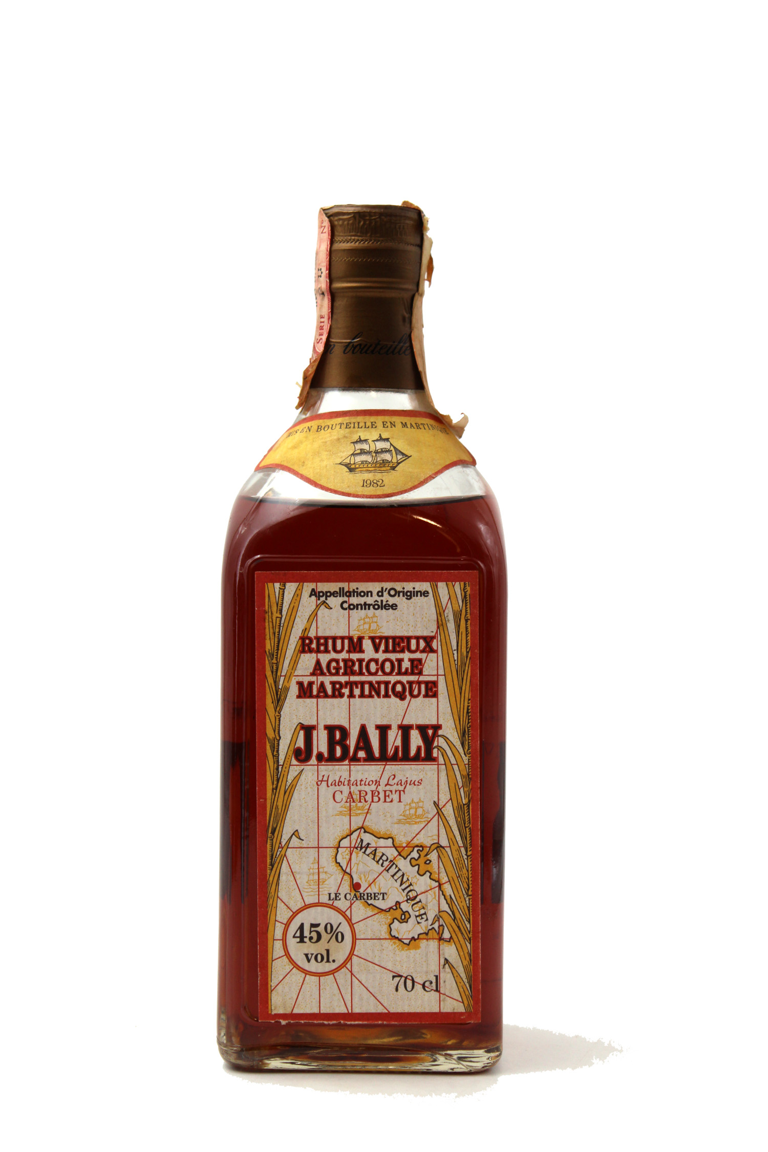photo Rhum J. Bally Millésime 1982