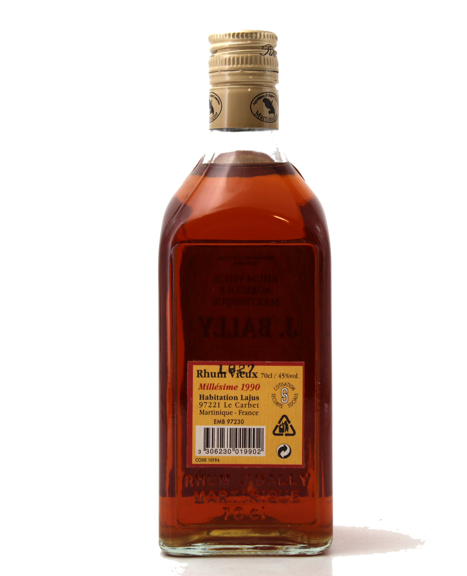 Rhum J. Bally Millésime 90